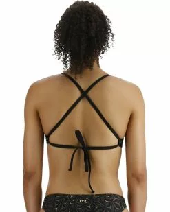 TYR Durafast Elite® Women's Pacific Tieback Top Swimsuit - Obsidian -TYR Sales bpobs7a 008 main02 5