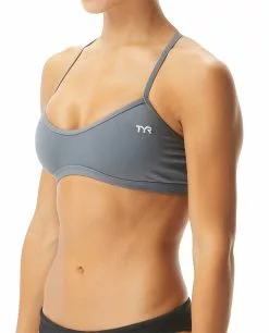 TYR Durafast One® Women's Trinity Top - Solid -TYR Sales brsod7a 905 alt05