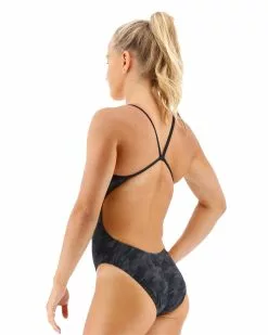 TYR Durafast One® Women's Cutoutfit Swimsuit - Blackout Camo -TYR Sales cbca7a 022 alt04