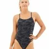 TYR Durafast One® Women's Cutoutfit Swimsuit - Blackout Camo -TYR Sales cbca7a 022 main01