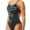 TYR Durafast OneĀ® Women's Cutoutfit Big Logo Swimsuit 1 TYR Durafast OneĀ® Women's Cutoutfit Big Logo Swimsuit -TYR Sales ctyrt7a 060 alt05b