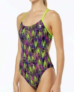 TYR Durafast One® Women's Cutoutfit Swimsuit - Waikiki