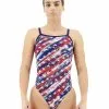 TYR Durafast One® Women's Diamondfit Swimsuit - Homeland -TYR Sales dhml7a 001 main01 7