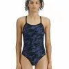 TYR Durafast Elite® Women's Diamondfit Swimsuit - Midnight Camo 1 TYR Durafast Elite® Women's Diamondfit Swimsuit - Midnight Camo -TYR Sales dmcm7a 401 main01