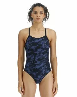TYR Durafast Elite® Women's Diamondfit Swimsuit - Midnight Camo