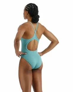 TYR Durafast Elite® Women's Diamondfit Swimsuit - SS Solid -TYR Sales dsol7a 888 alt03