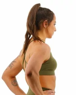 TYR Base Kinetic™ Women's Dual Strap Sports Bra - Solid -TYR Sales fgdsso3a 932 alt05 5