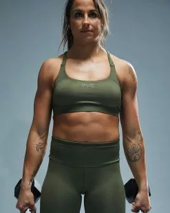 TYR Base Kinetic™ Women's Dual Strap Sports Bra - Solid -TYR Sales fgdsso3a 932 alt08 5