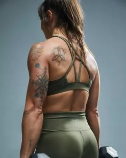 TYR Base Kinetic™ Women's Dual Strap Sports Bra - Solid -TYR Sales fgdsso3a 932 alt09 5