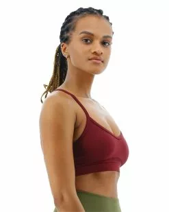 TYR Base Kinetic™ Women's V-Neck Sports Bra - Solid -TYR Sales fgvso3a 934 alt05 5