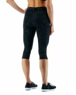 TYR Base Kinetic™ Women's Mid-Rise Logo Cropped Leggings - Blackout Camo 12 TYR Base Kinetic™ Women's Mid-Rise Logo Cropped Leggings - Blackout Camo -TYR Sales ftccb3a 001 alt05 2 3