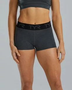 TYR Base Kinetic™ Women's 2" Mid-Rise Logo Short -TYR Sales ftmrsl3a 255 main01
