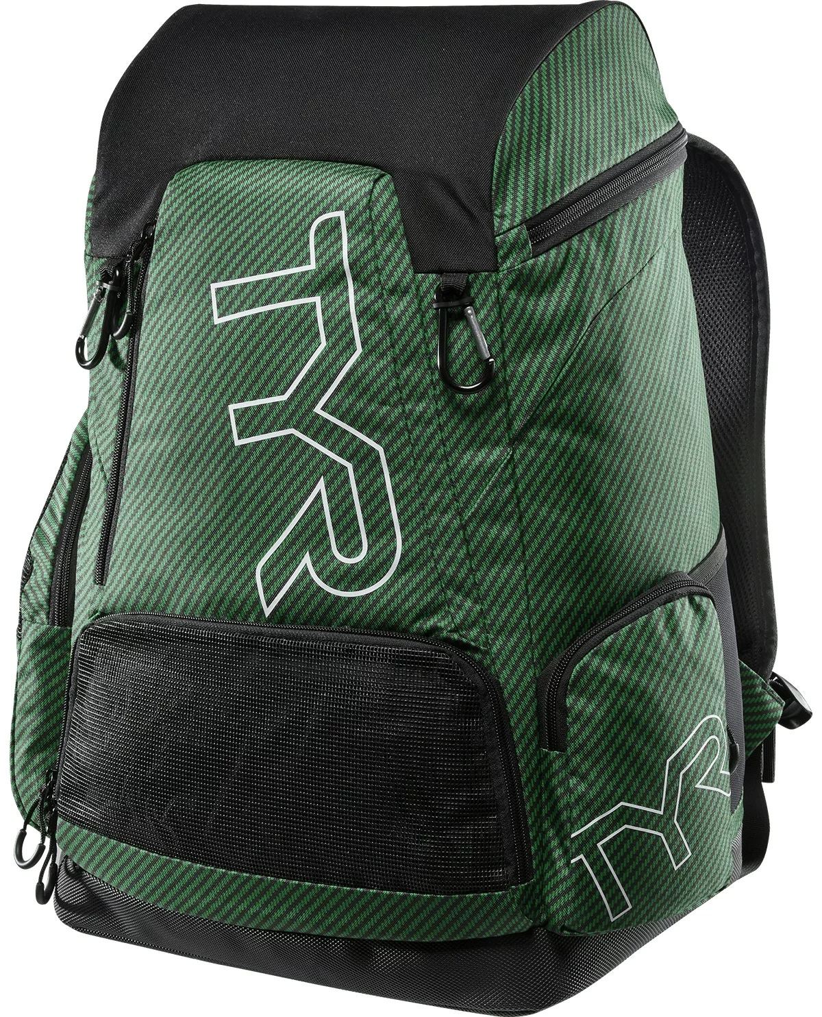 TYR Alliance 45L Backpack - Team Carbon Print 3 TYR Alliance 45L Backpack - Team Carbon Print