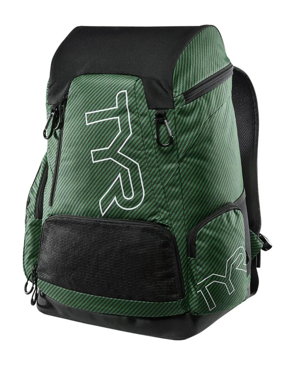 TYR Alliance 45L Backpack - Team Carbon Print 5 TYR Alliance 45L Backpack - Team Carbon Print - Image 3