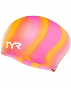 TYR Long Hair Silicone Swim Cap -TYR Sales lcslm 801 alt1