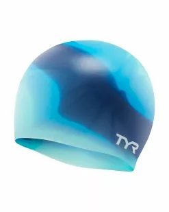 TYR Adult Silicone Swim Cap - Multi-Color