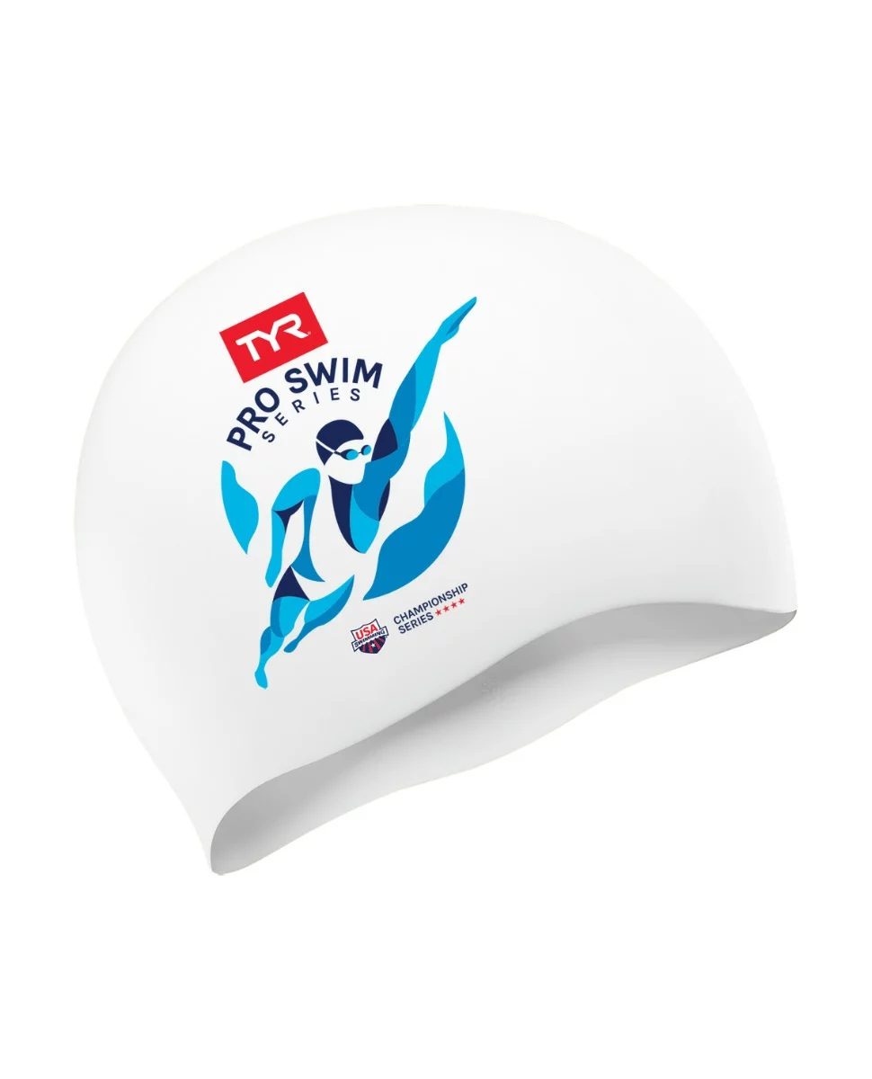 TYR Pro Series Adult Swim Cap 3 TYR Pro Series Adult Swim Cap
