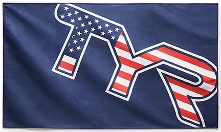 TYR Microfiber Sports Towel - USA 3 TYR Microfiber Sports Towel - USA