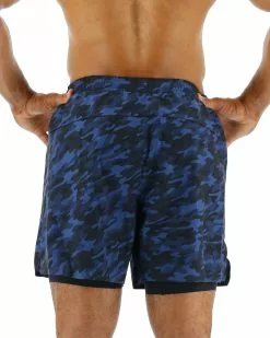 TYR Hydrosphere™ Men's Lined 6" Momentum Shorts - Midnight Camo -TYR Sales maslmc3a 401 main02
