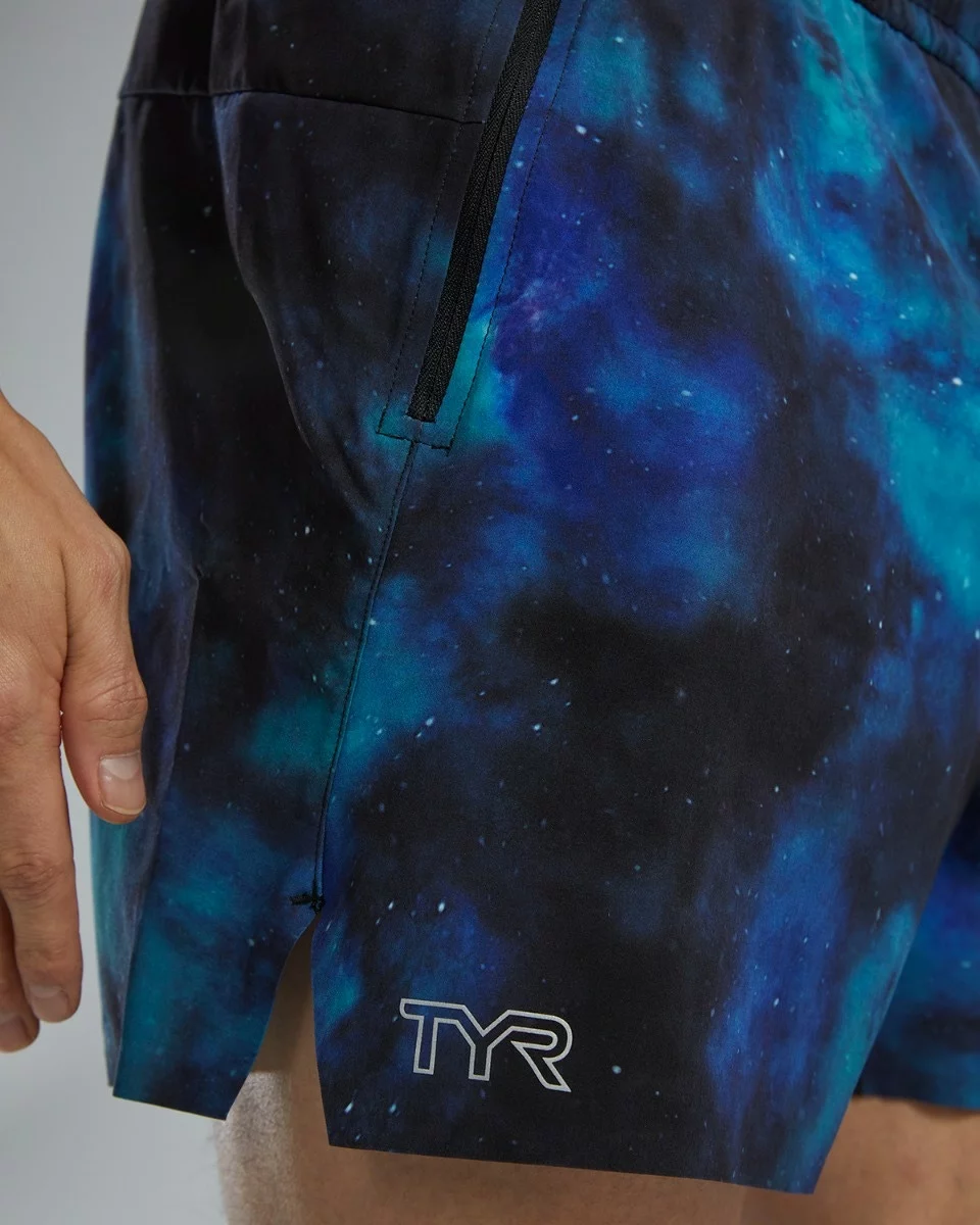 TYR Hydrosphere™ Men's Unlined 6" Momentum Shorts - Cosmic Night 10 TYR Hydrosphere™ Men's Unlined 6" Momentum Shorts - Cosmic Night - Image 8