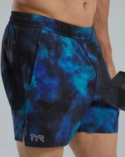 TYR Hydrosphere™ Men's Unlined 6" Momentum Shorts - Cosmic Night 15 TYR Hydrosphere™ Men's Unlined 6" Momentum Shorts - Cosmic Night -TYR Sales mmsucn3a 978 alt08