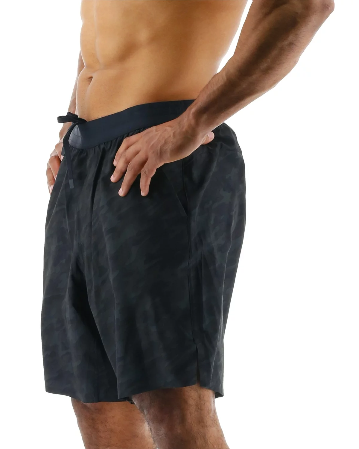 TYR Hydrosphere™ Men's Lined 7" Unbroken Shorts - Blackout Camo 7 TYR Hydrosphere™ Men's Lined 7" Unbroken Shorts - Blackout Camo - Image 5