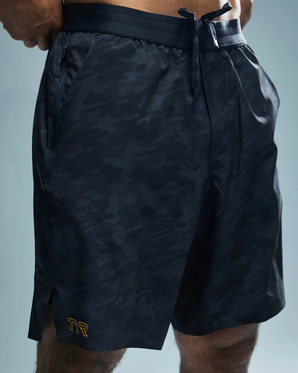 TYR Hydrosphere™ Men's Lined 7" Unbroken Shorts - Blackout Camo 10 TYR Hydrosphere™ Men's Lined 7" Unbroken Shorts - Blackout Camo - Image 8