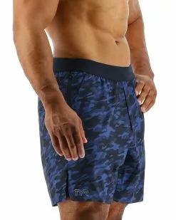 TYR Hydrosphere™ Men's Lined 7" Unbroken Shorts - Midnight Camo -TYR Sales muslmc3a 401 alt06 1