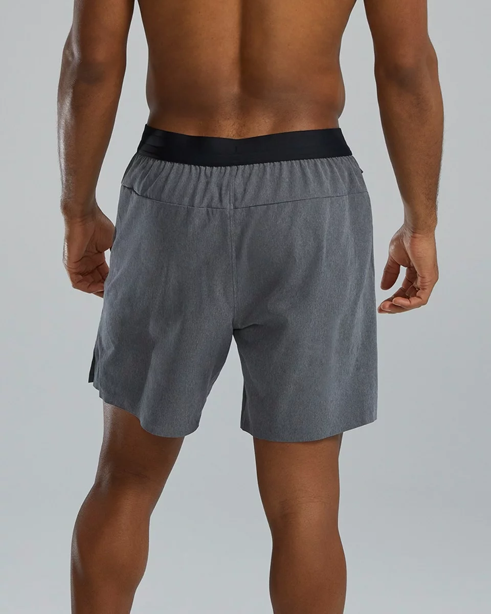 TYR Hydrosphere™ Men's Unlined 7" Unbroken Big Logo Shorts - Solid 4 TYR Hydrosphere™ Men's Unlined 7" Unbroken Big Logo Shorts - Solid - Image 2