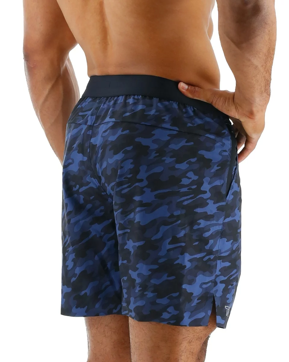 TYR Hydrosphere™ Men's Unlined 7" Unbroken Shorts - Midnight Camo 8 TYR Hydrosphere™ Men's Unlined 7" Unbroken Shorts - Midnight Camo - Image 6