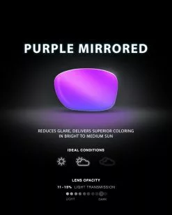 TYR Springdale HTS Polarized Sunglasses -TYR Sales purple lens color 11