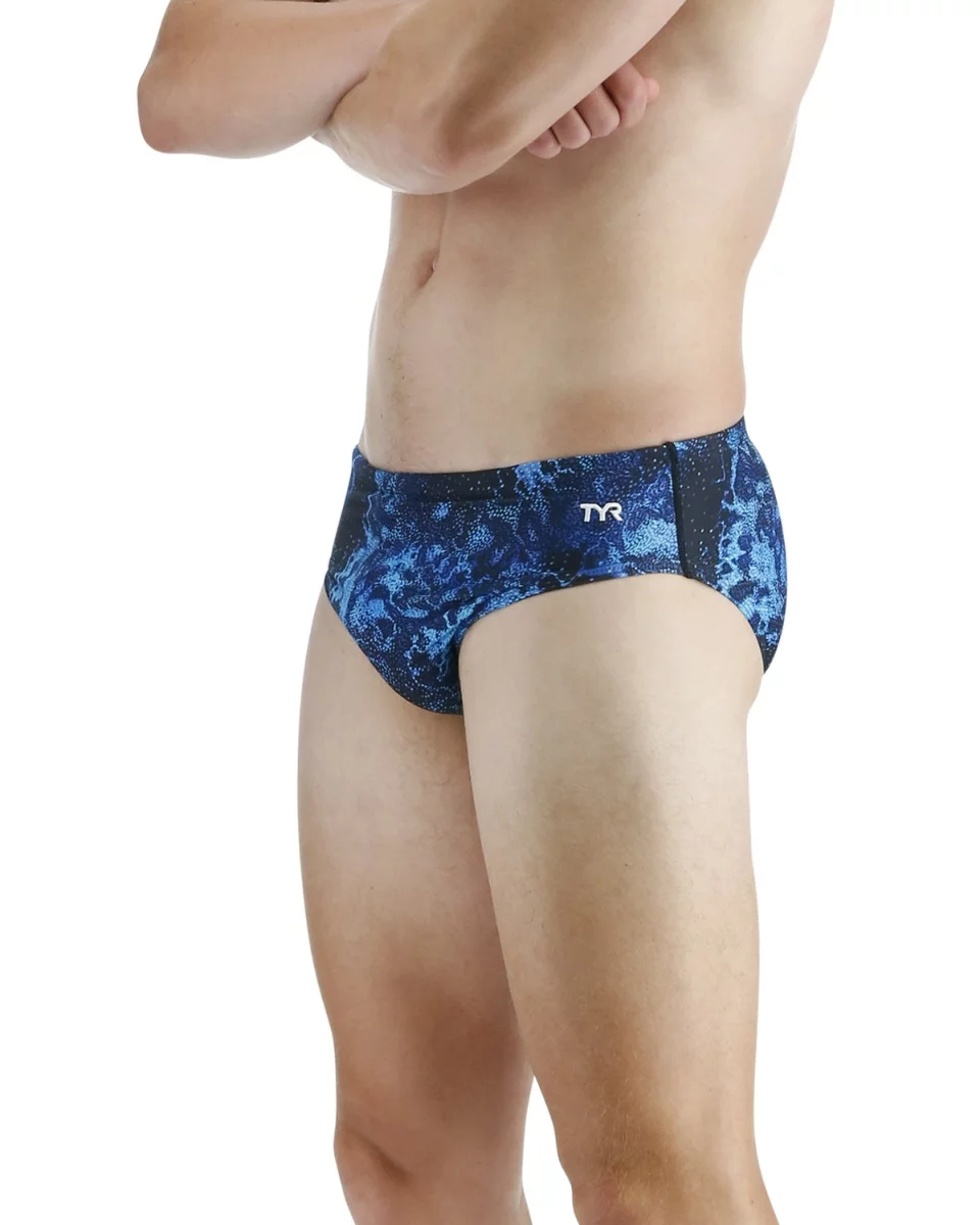 TYR Durafast Lite® Men's Brief Swimsuit - Diploria 5 TYR Durafast Lite® Men's Brief Swimsuit - Diploria - Image 3