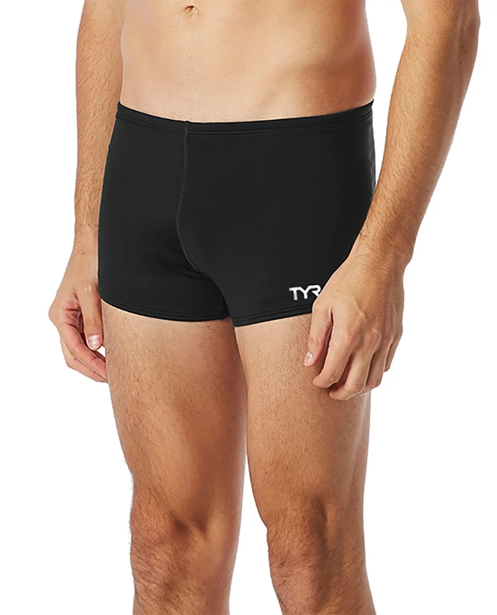 TYReco™ Men's Square Leg Swimsuit - Solid 3 TYReco™ Men's Square Leg Swimsuit - Solid