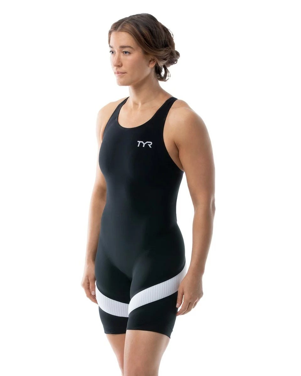 TYR Women's Aero-Back Tri-Suit - Carbon 3 TYR Women's Aero-Back Tri-Suit - Carbon