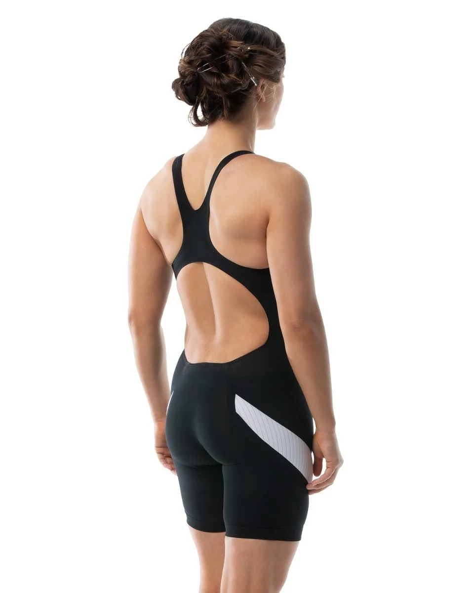 TYR Women's Aero-Back Tri-Suit - Carbon 4 TYR Women's Aero-Back Tri-Suit - Carbon - Image 2