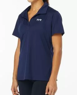 TYR Women's Alliance Tech Polo 13 TYR Women's Alliance Tech Polo -TYR Sales tfctp3a 401 alt05