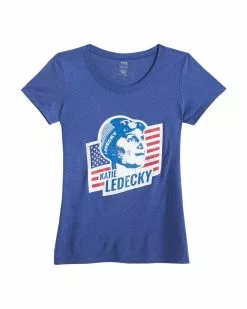 TYR Women's Graphic Tee - Katie Ledecky -TYR Sales tfklus3a 401 alt01