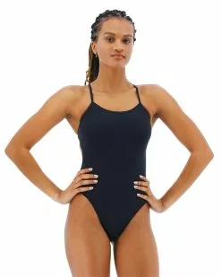 TYR Durafast One® Women's Cutoutfit Swimsuit - Solid -TYR Sales tfsod7a 001 alt04
