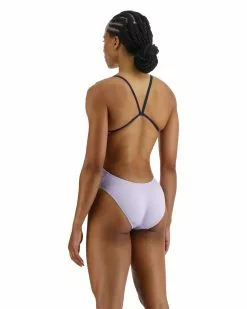 TYR Women's Durafast Elite SS Solid Cutoutfit Swimsuit -TYR Sales tfsol7a 531 alt04