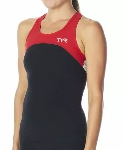 TYR Women's Tank - Carbon