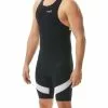 TYR Men's Zip-Back Tri-Suit - Carbon -TYR Sales tmznjb6a 001 main01