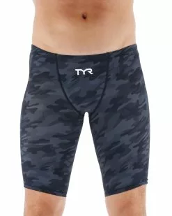 TYR Men’s Thresher Camo Jammer Swimsuit - U12 Compliant