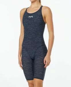 TYR Women's Thresher Open Back Swimsuit - U12 Compliant - Baja