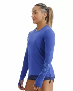 TYR Women's SunDefense Long Sleeve Shirt -TYR Sales tsfls7a 900 alt04