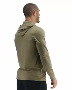 TYR Men's SunDefense Hooded Shirt -TYR Sales tsmlh7a 991 alt05