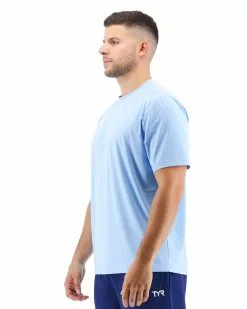 TYR Men's SunDefense Short Sleeve Shirt -TYR Sales tsmss7a 451 alt02