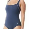 TYR Durafast Elite® Women's Square Neck Controlfit Swimsuit - Solid -TYR Sales tsqr7a 447 alt5 b