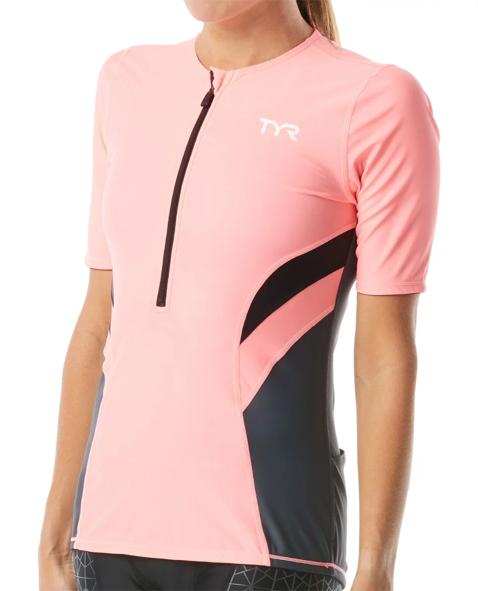 TYR Women's Competitor Short Sleeve Top 3 TYR Women's Competitor Short Sleeve Top