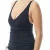 TYR Women's V-Neck Sheath - Solid 2 TYR Women's V-Neck Sheath - Solid -TYR Sales tvnss7a 001 alt05 1
