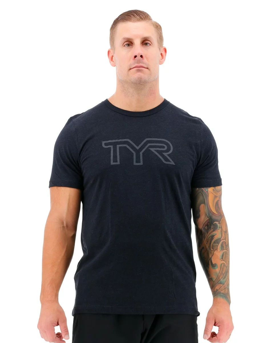 TYR Men's Big Logo Tee 3 TYR Men's Big Logo Tee